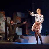 Спектакль Сербская девойка» по пьесе В.Хайрюзова с успехом прошел на сцене ГИТИСа 18 ноября 2019 года