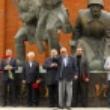 Патриотическая акция у Мемориала воинам-сибирякам, посвященная 78-й годовщине Победы в Великой Отечественной войне